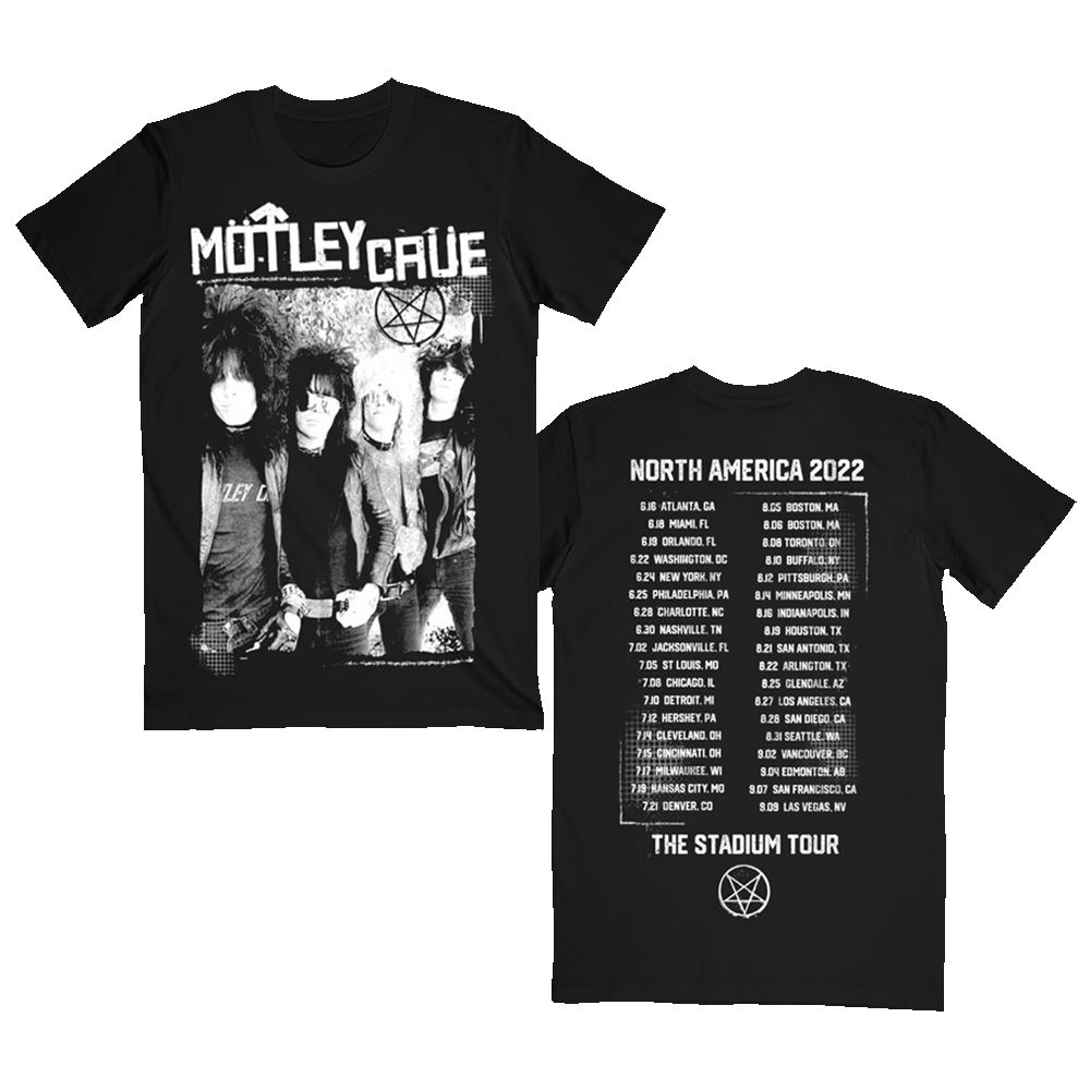 Road Case Stadium Tour Tee sold by Motley crue