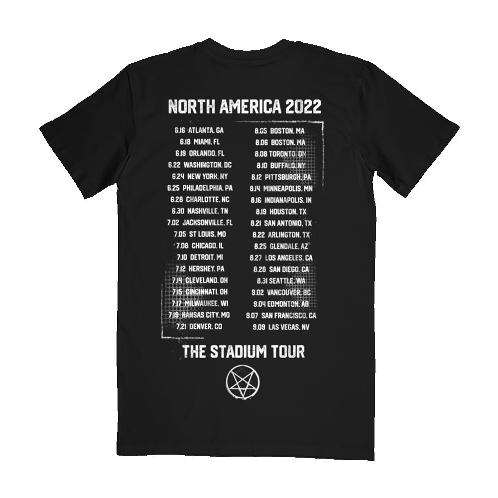 Road Case Stadium Tour Tee sold by Motley crue product image thumbnail 3