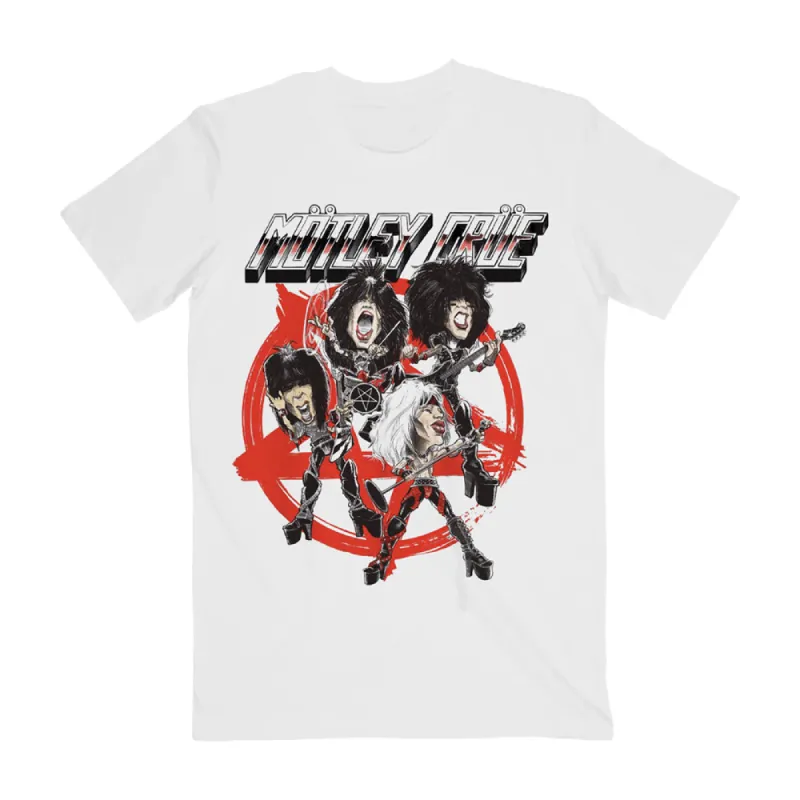 Live Band Tee sold by Motley crue