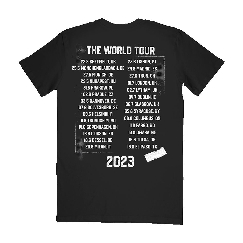 Roadcase World Tour Tee sold by Motley crue product image thumbnail 3