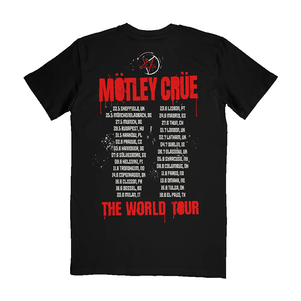 Future World Tour Tee sold by Motley crue product image thumbnail 3