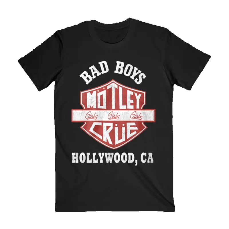 Bad Boys Tee sold by Motley crue
