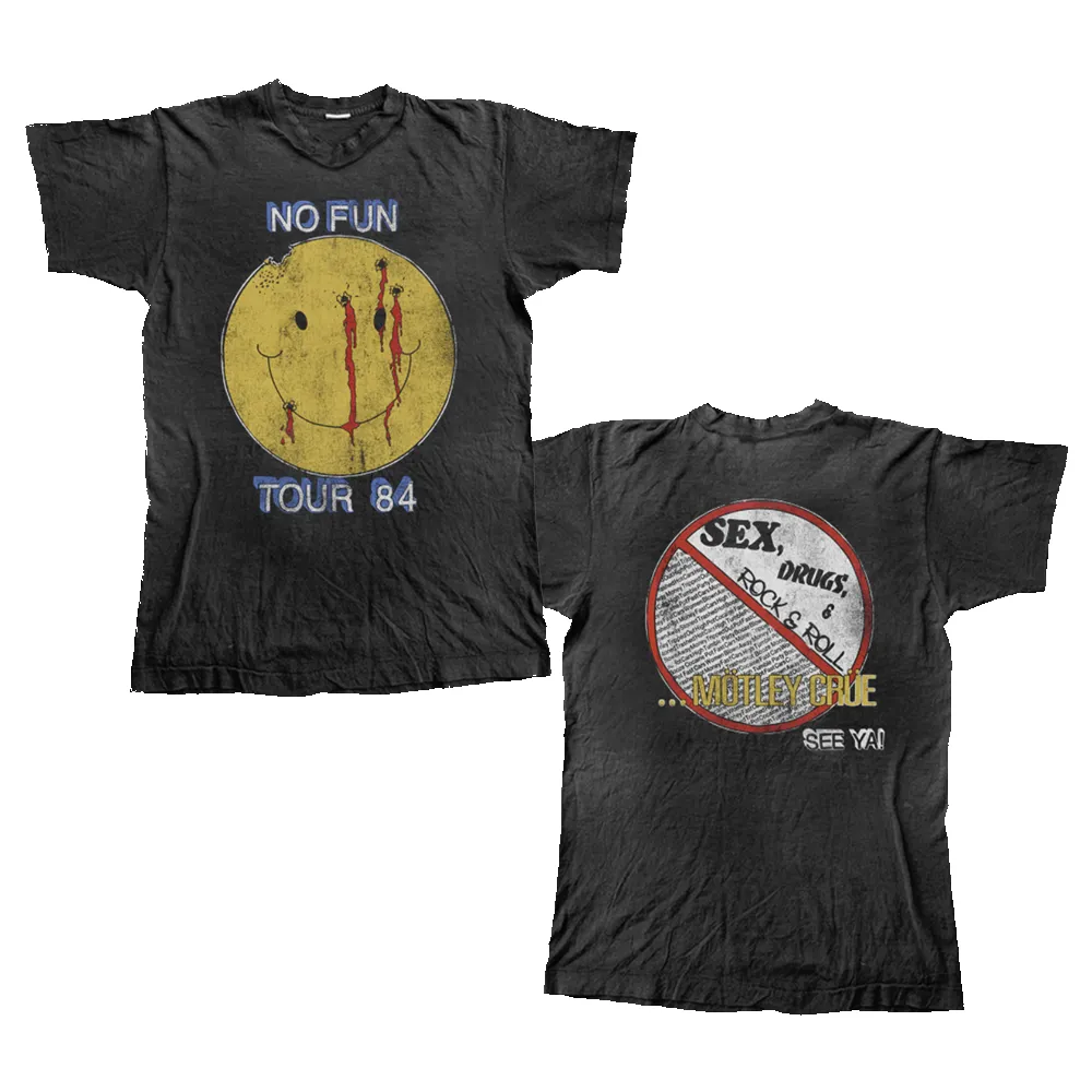 No Fun Tour 1984 Tee sold by Motley crue