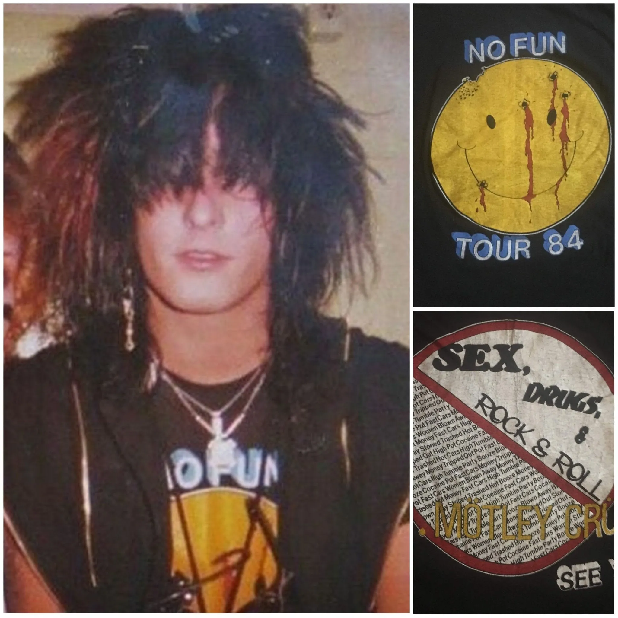 No Fun Tour 1984 Tee sold by Motley crue product image thumbnail 4