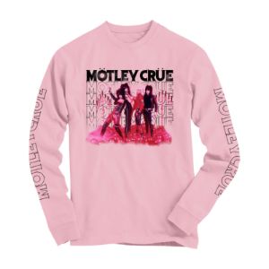 Group Pink Long Sleeve Tee sold by Motley crue