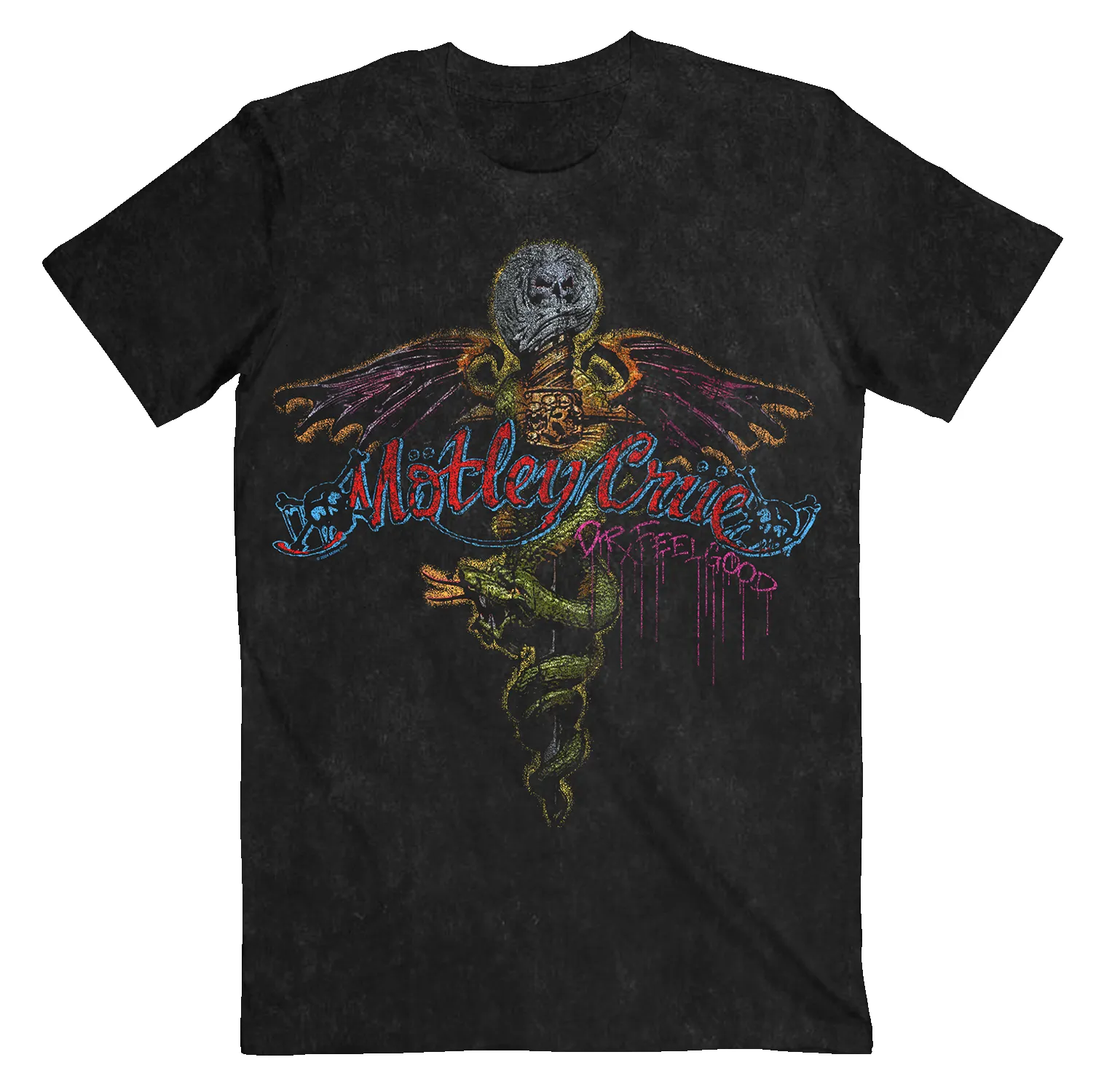 Vintage Dr. Feelgood Tracklist Oversized Tee sold by Motley crue product image thumbnail 2