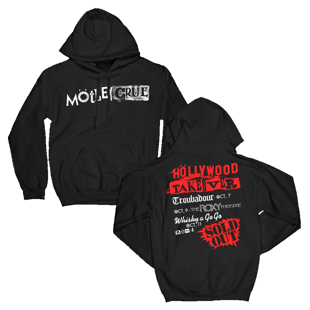 Höllywood Takeöver Hoodie sold by Motley crue