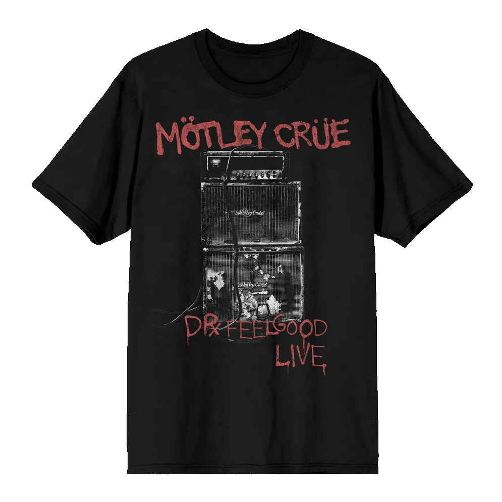 Dr. Feelgood Live Tee sold by Motley crue product image thumbnail 2