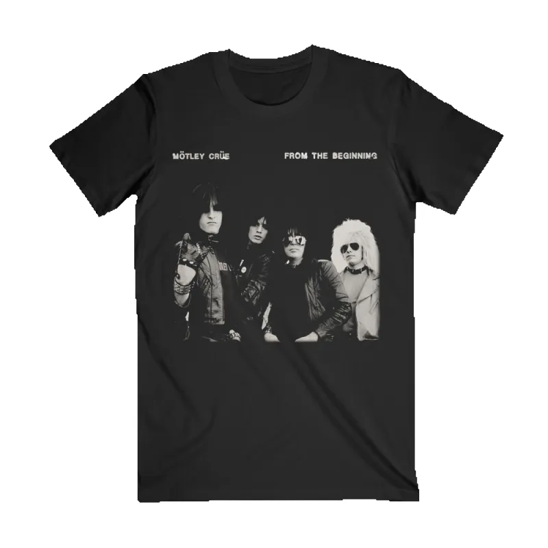 From The Beginning Tee made by Motley crue