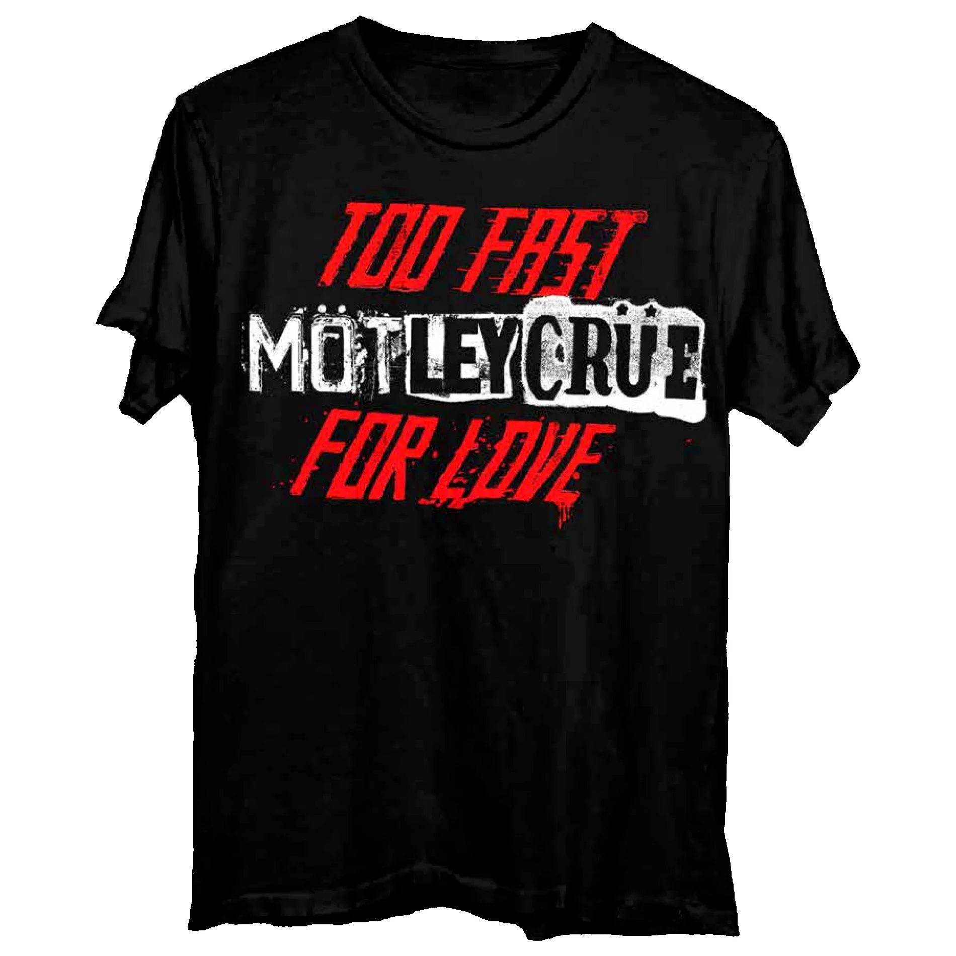 45th Anniversary Too Fast For Love Tee sold by Motley crue