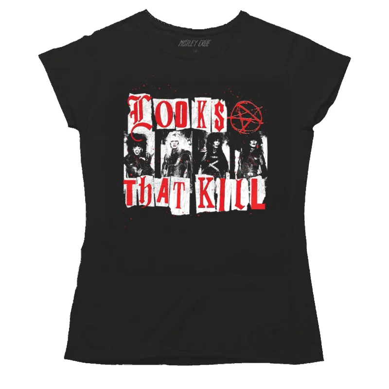 Looks That Kill Tee made by Motley crue