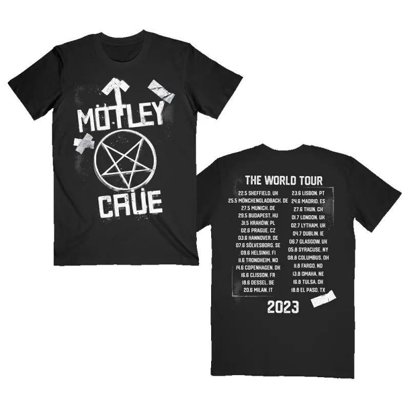Roadcase World Tour Tee sold by Motley crue