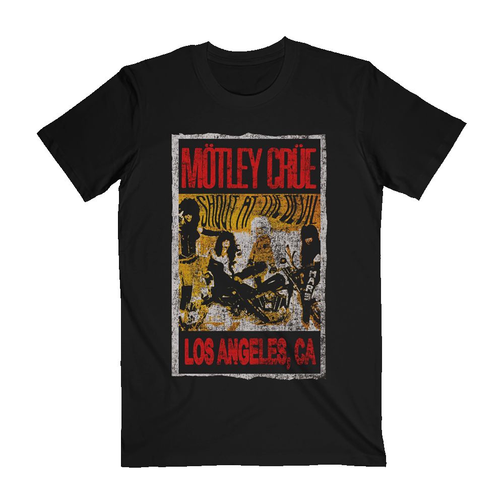 Vintage Punk Flyer Tee sold by Motley crue