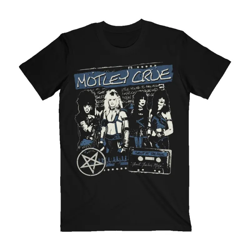 Shout at The Devil Cassette Tee sold by Motley crue