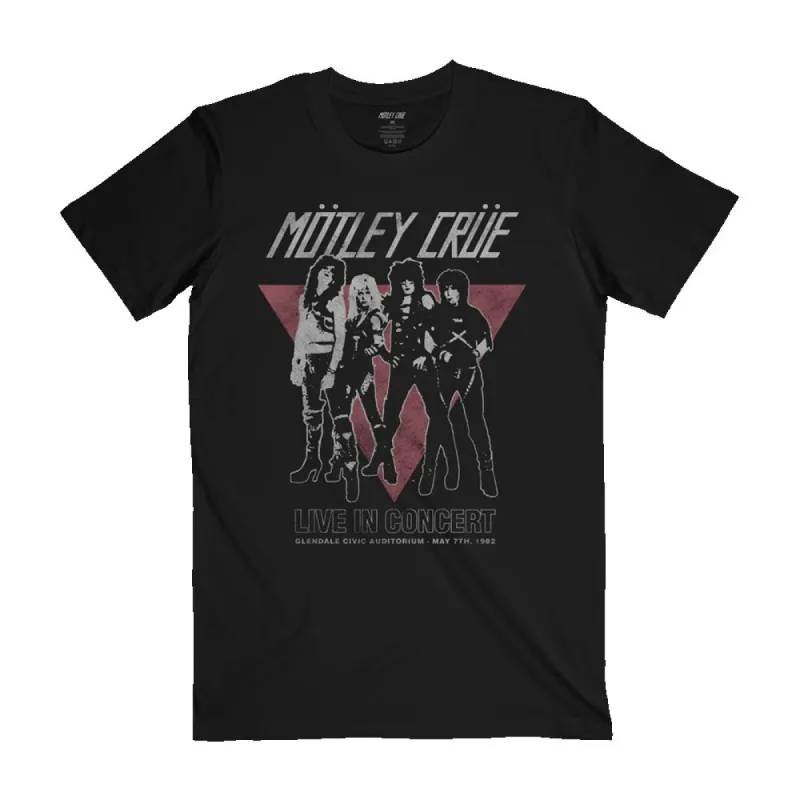 Vintage Glendale Tour Tee sold by Motley crue