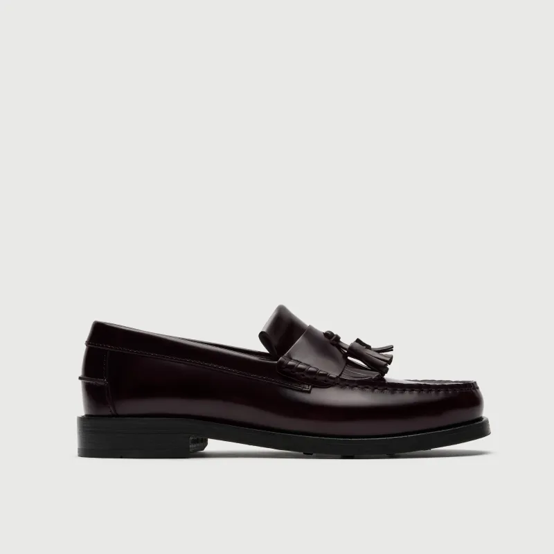 Dalston Fringe Tassel Loafer made by Walk London