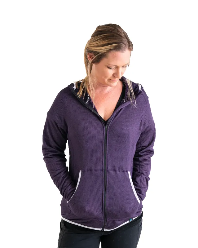 Women's Octa Fleece Hoody - Full Zip made by Zpacks