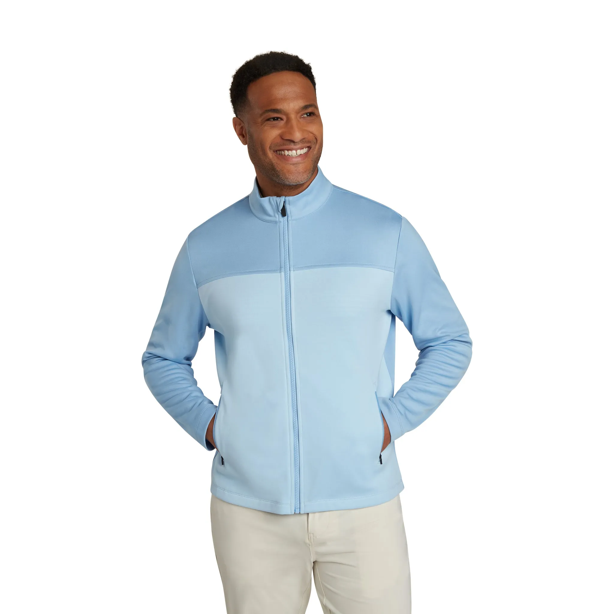 Color Block Full Zip sold by Ashworth Golf product image thumbnail 2