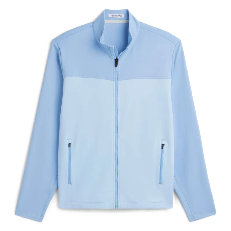 Color Block Full Zip sold by Ashworth Golf