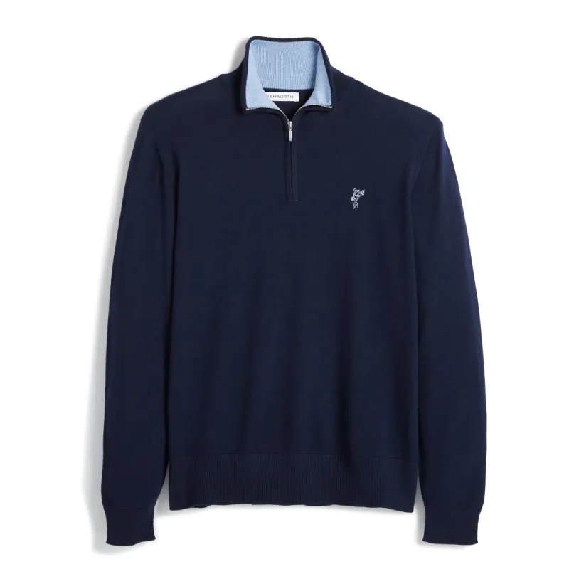 Scottish Merino 1/4 Zip sold by Ashworth Golf