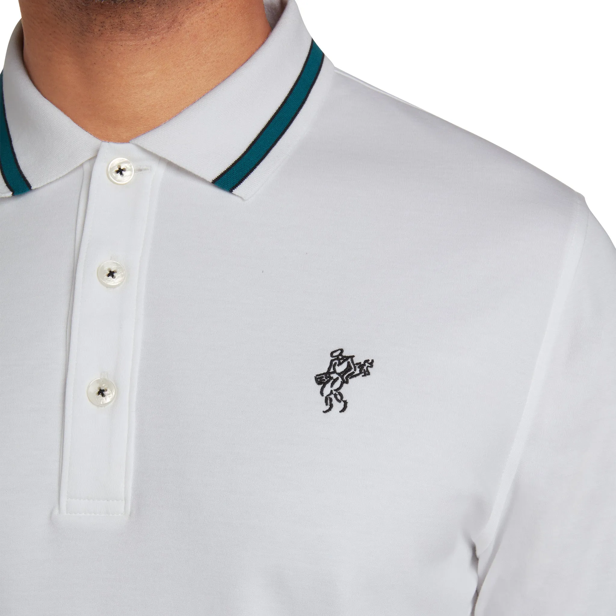 Long Sleeve Innovation Interlock Polo sold by Ashworth Golf product image thumbnail 4