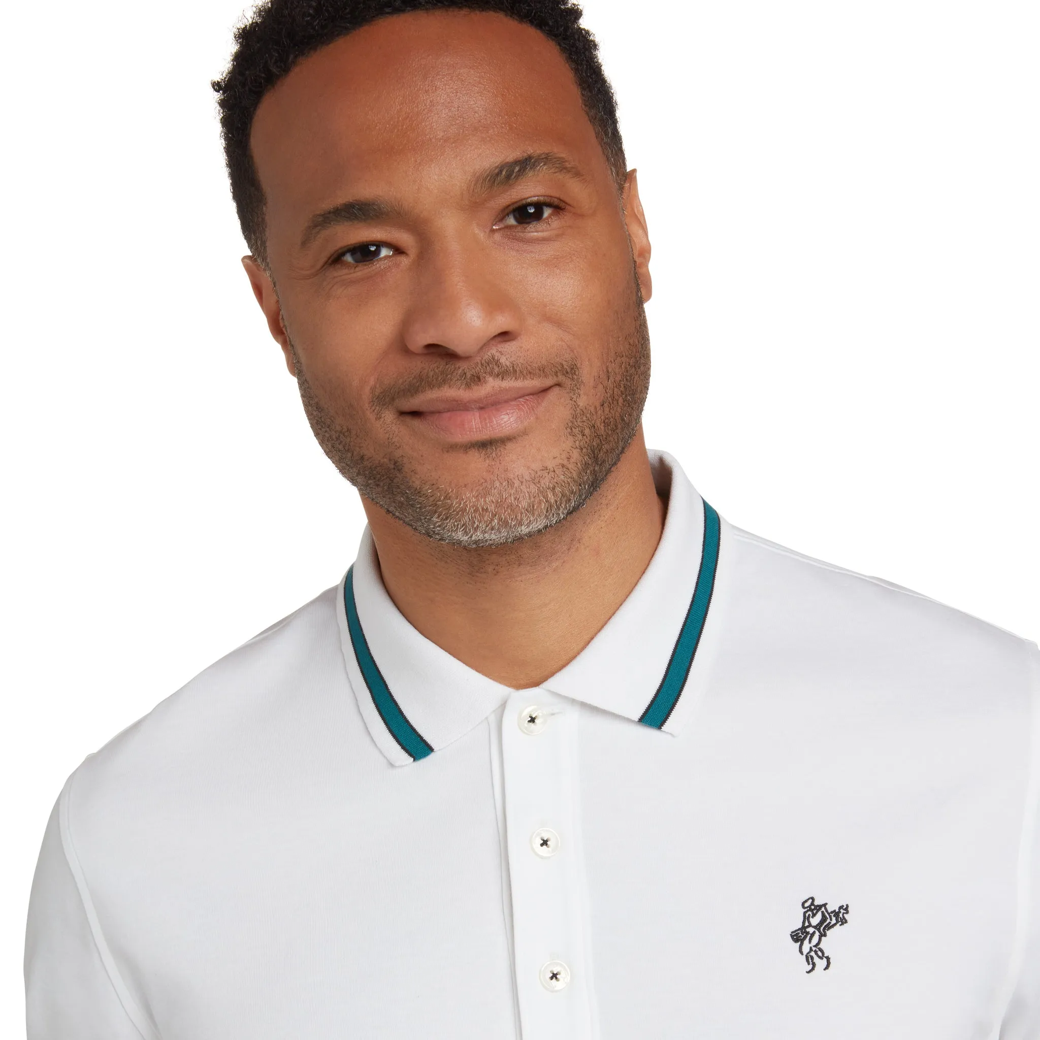 Long Sleeve Innovation Interlock Polo sold by Ashworth Golf product image thumbnail 3