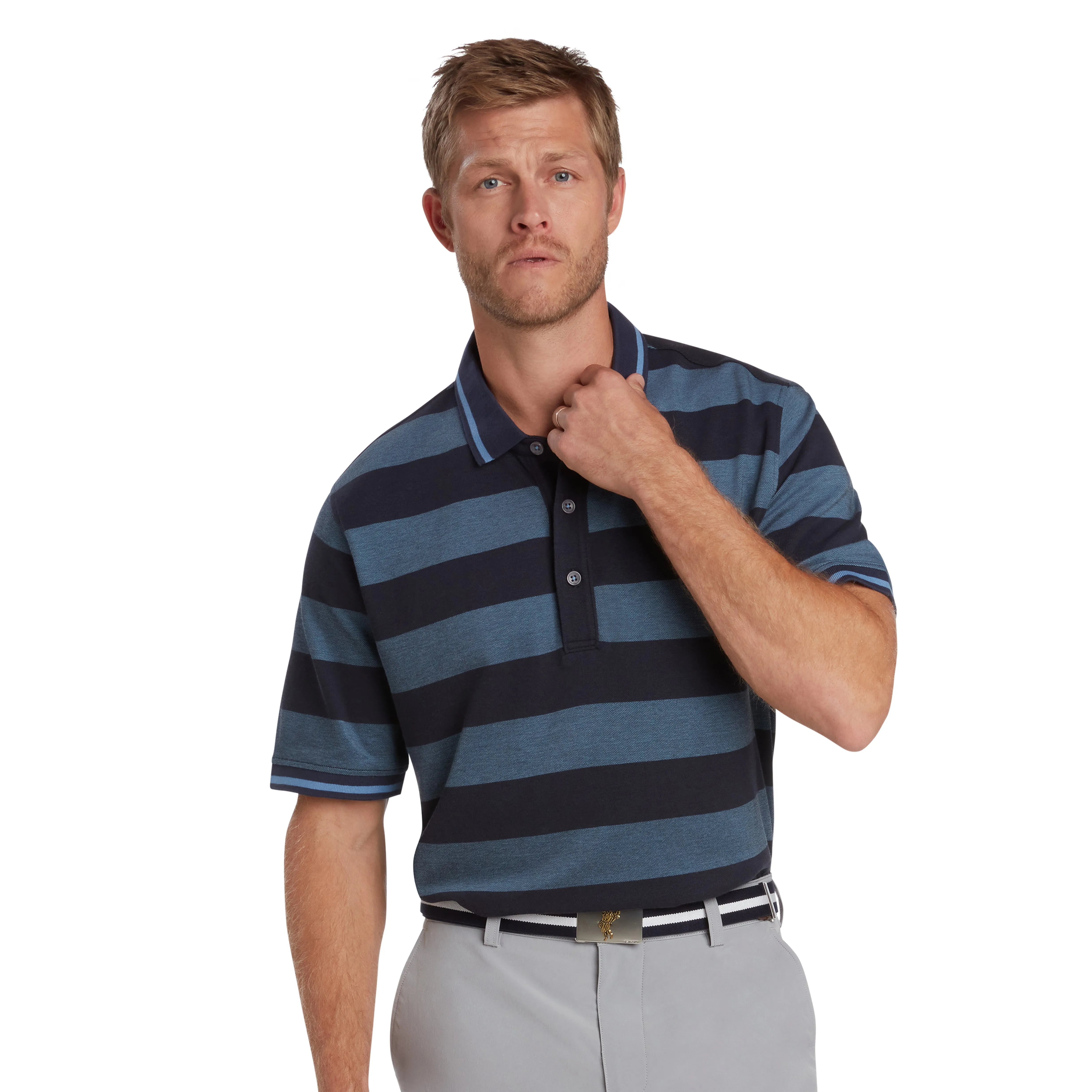 Wide Stripe Polo sold by Ashworth Golf product image thumbnail 2