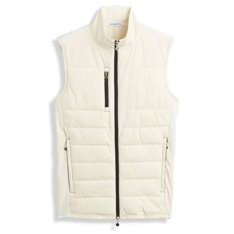 Quilted Full Zip Vest sold by Ashworth Golf