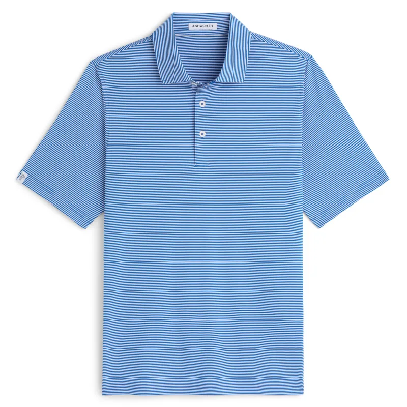 Brunch Micro Stripe Polo sold by Ashworth Golf