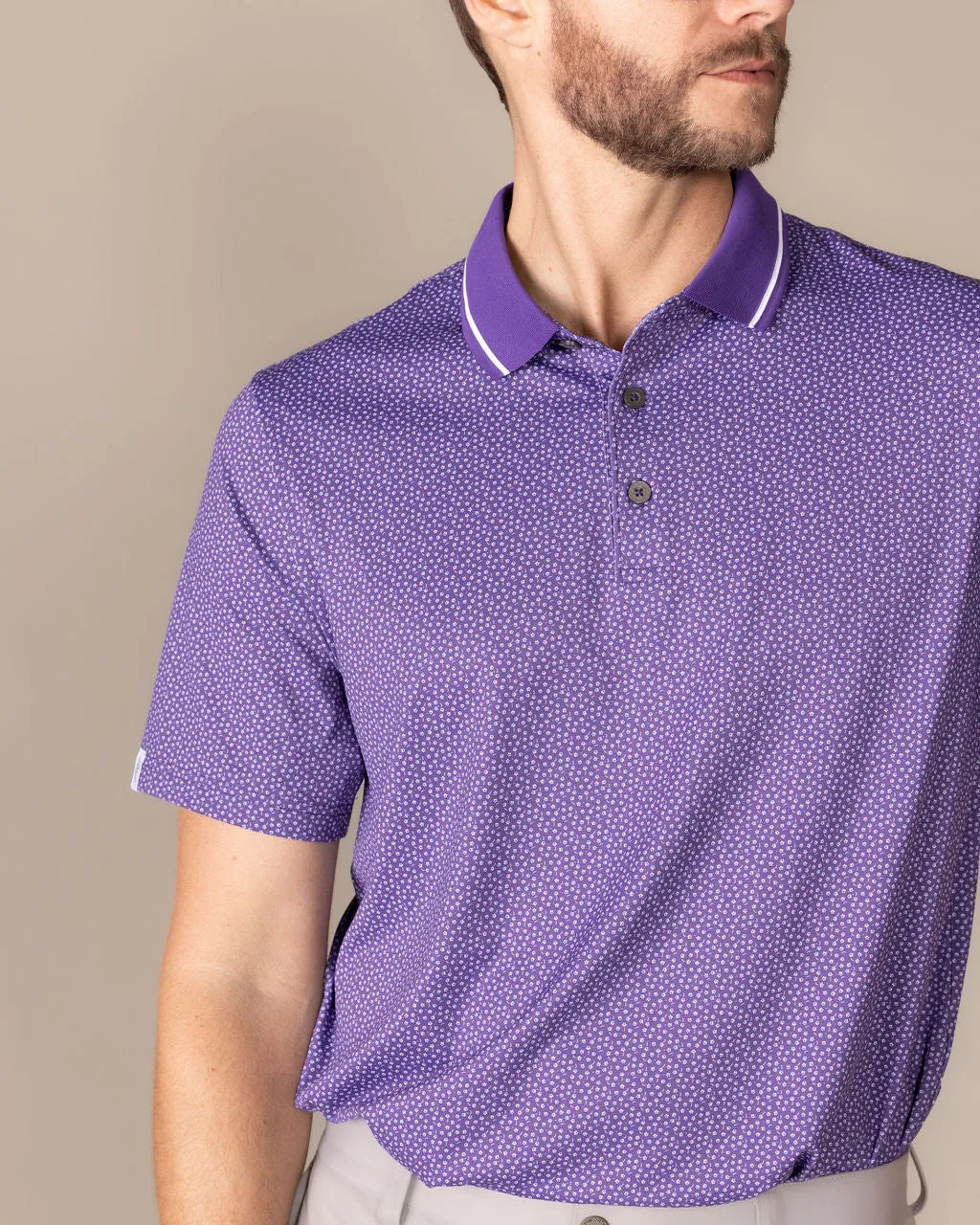 Dual Floral Polo sold by Ashworth Golf product image thumbnail 2