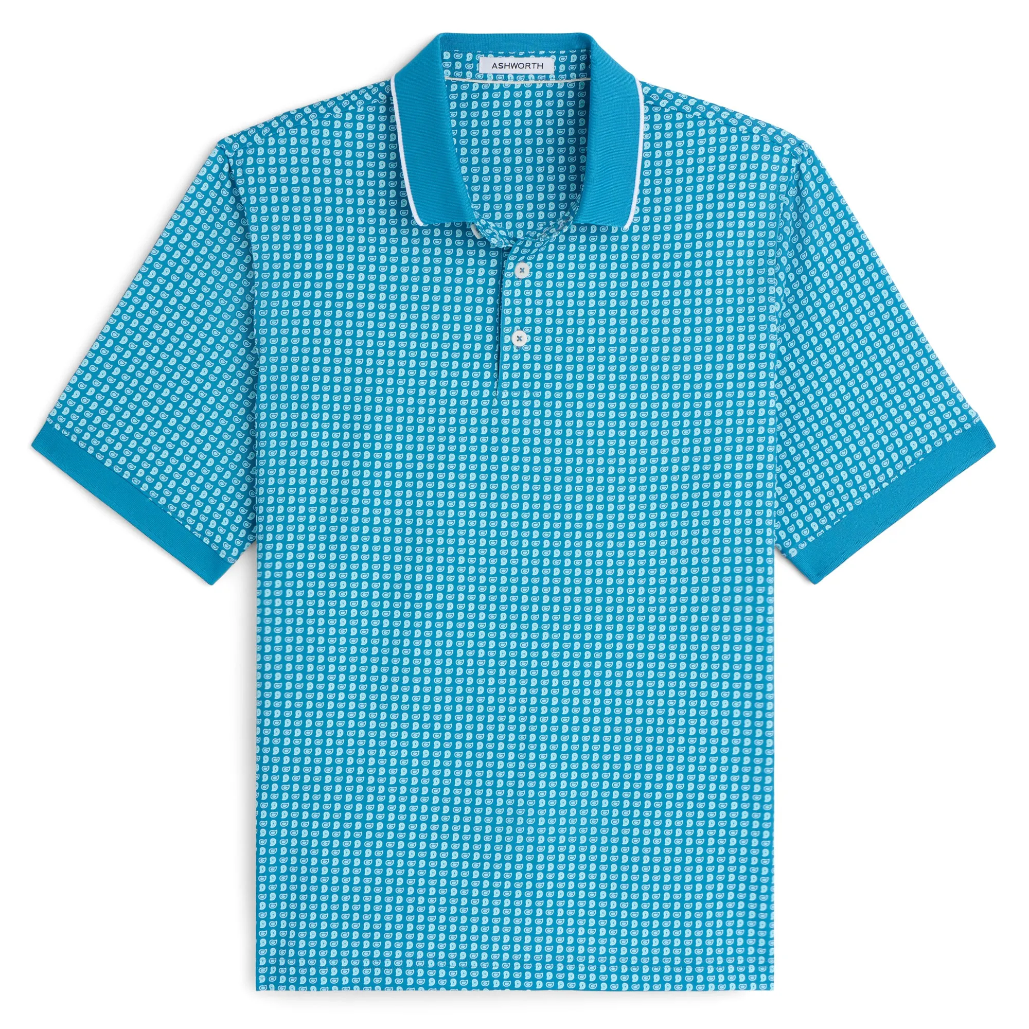 Micro Paisley Polo sold by Ashworth Golf product image thumbnail 3