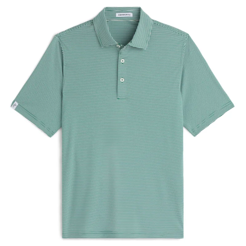 Brunch Micro Stripe Polo sold by Ashworth Golf