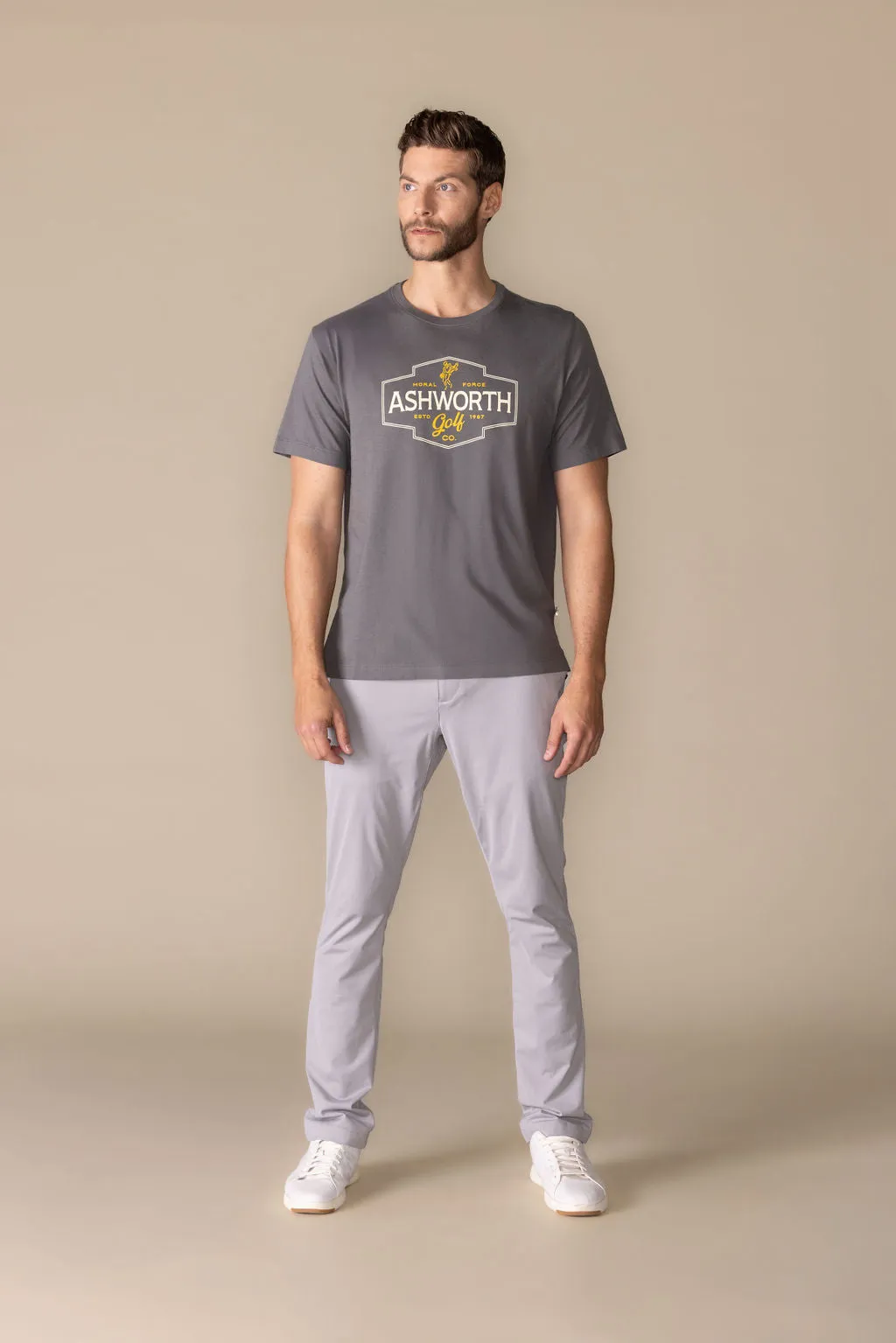 Moral Force Shield Tee sold by Ashworth Golf product image thumbnail 4