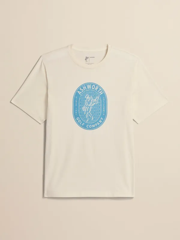 Golfman Badge Tee sold by Ashworth Golf