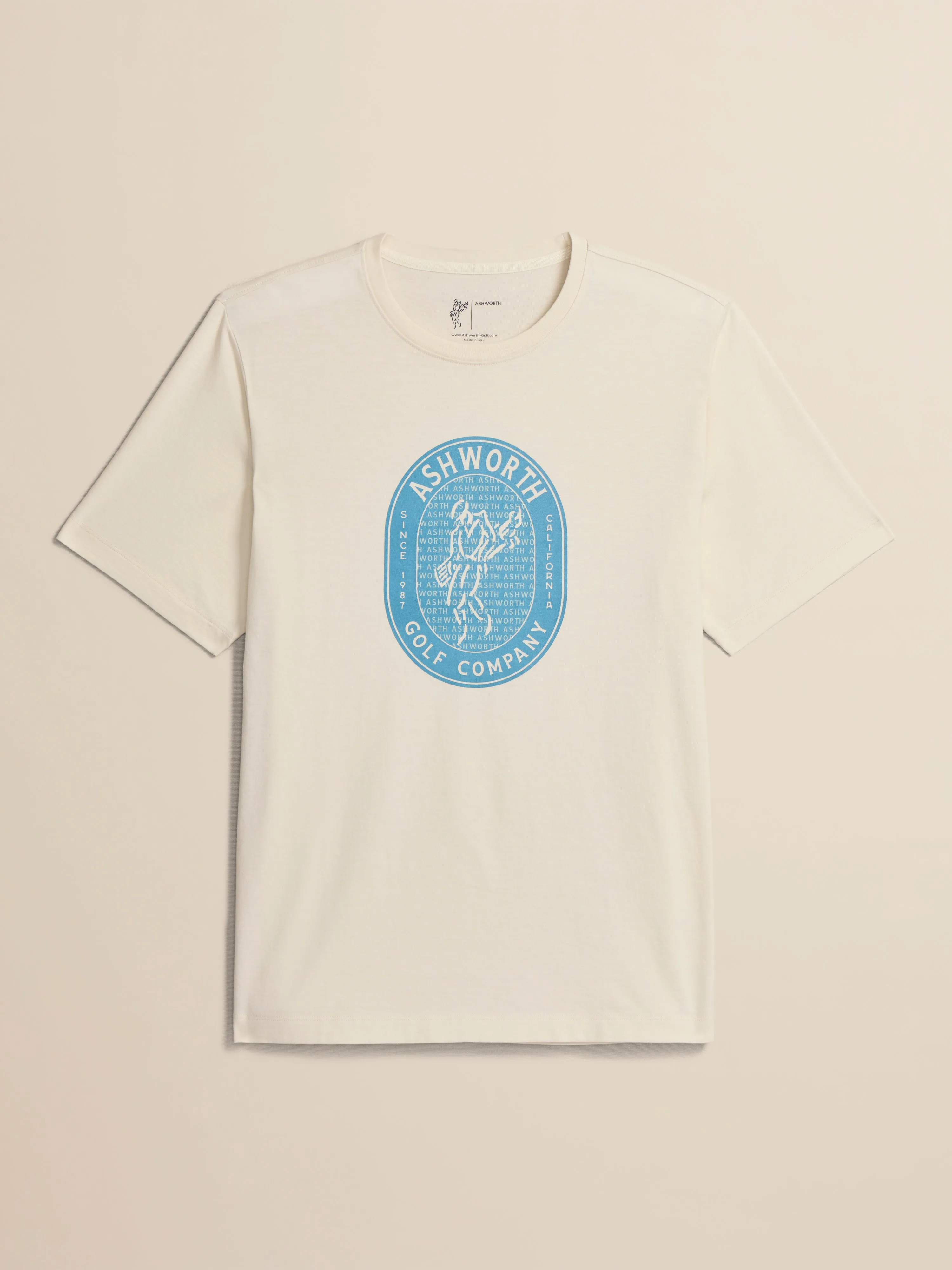 Golfman Badge Tee sold by Ashworth Golf