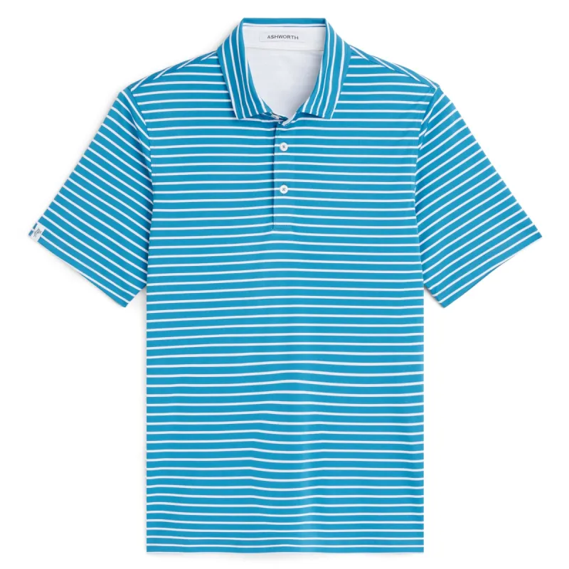 La Quinta Striped Polo sold by Ashworth Golf