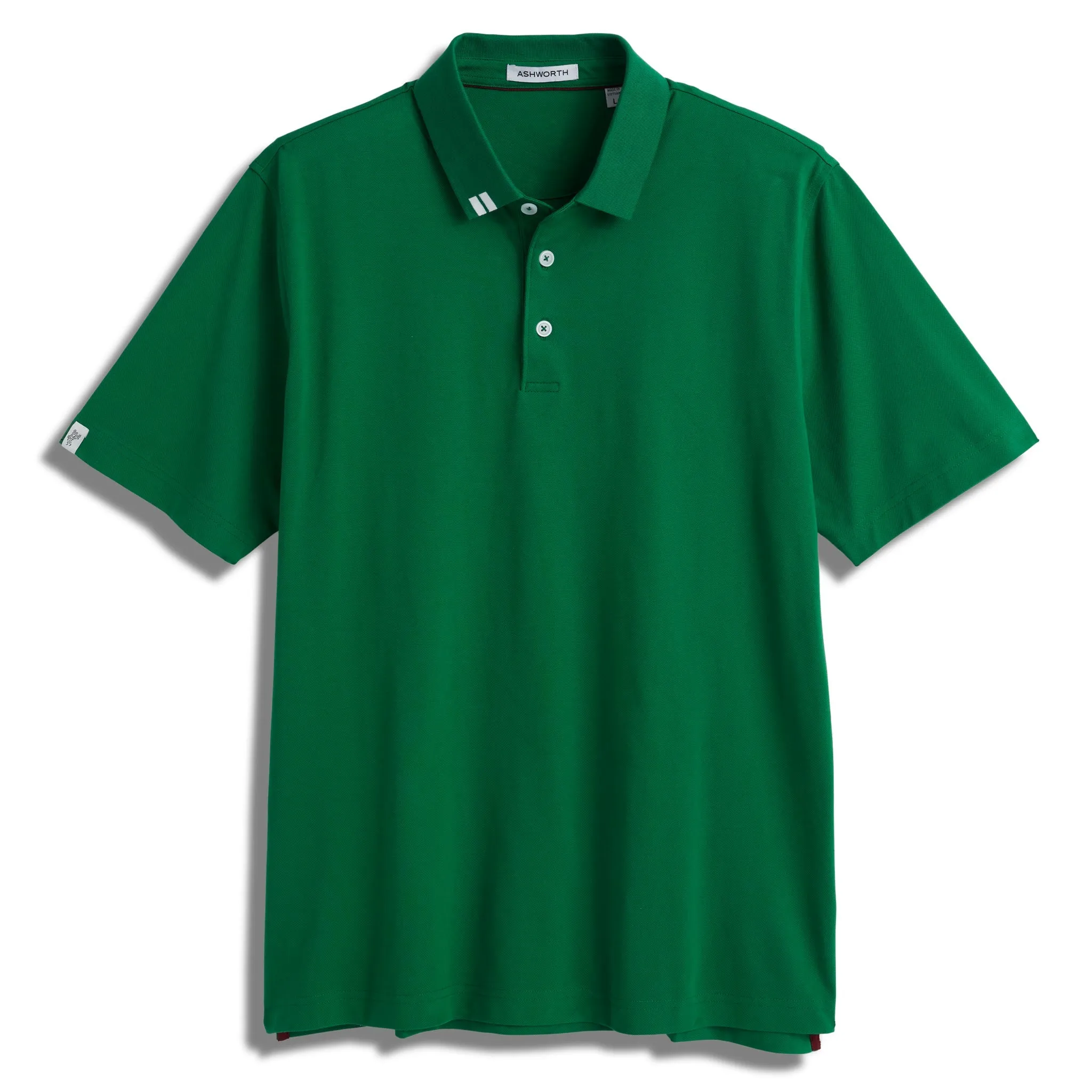 2 Bar Pique Polo sold by Ashworth Golf