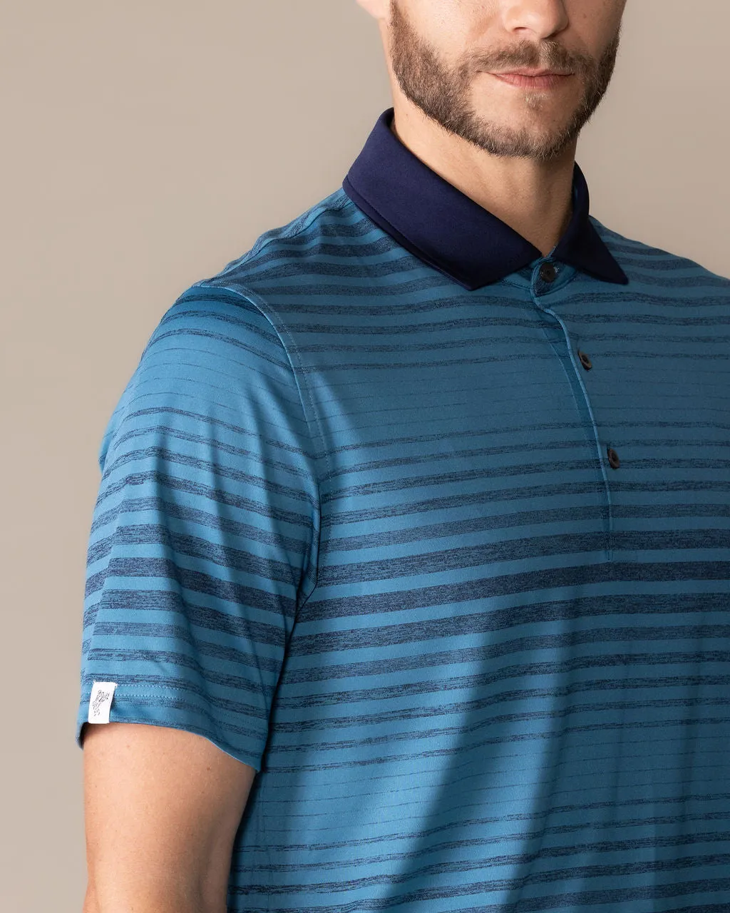 Breezy Stripe Polo sold by Ashworth Golf product image thumbnail 3
