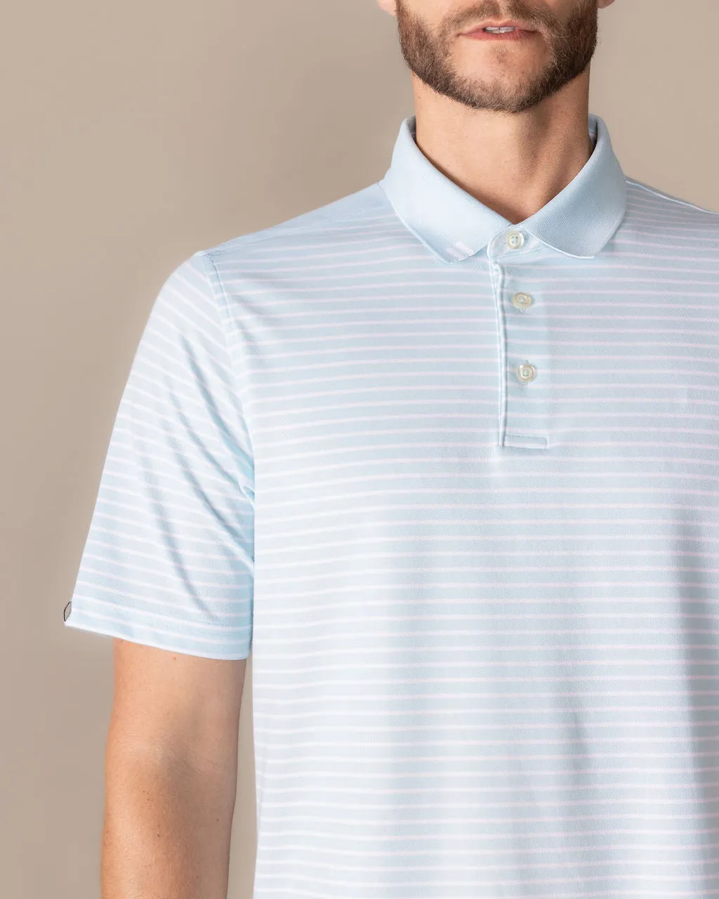 Brunch Micro Stripe Polo sold by Ashworth Golf product image thumbnail 5