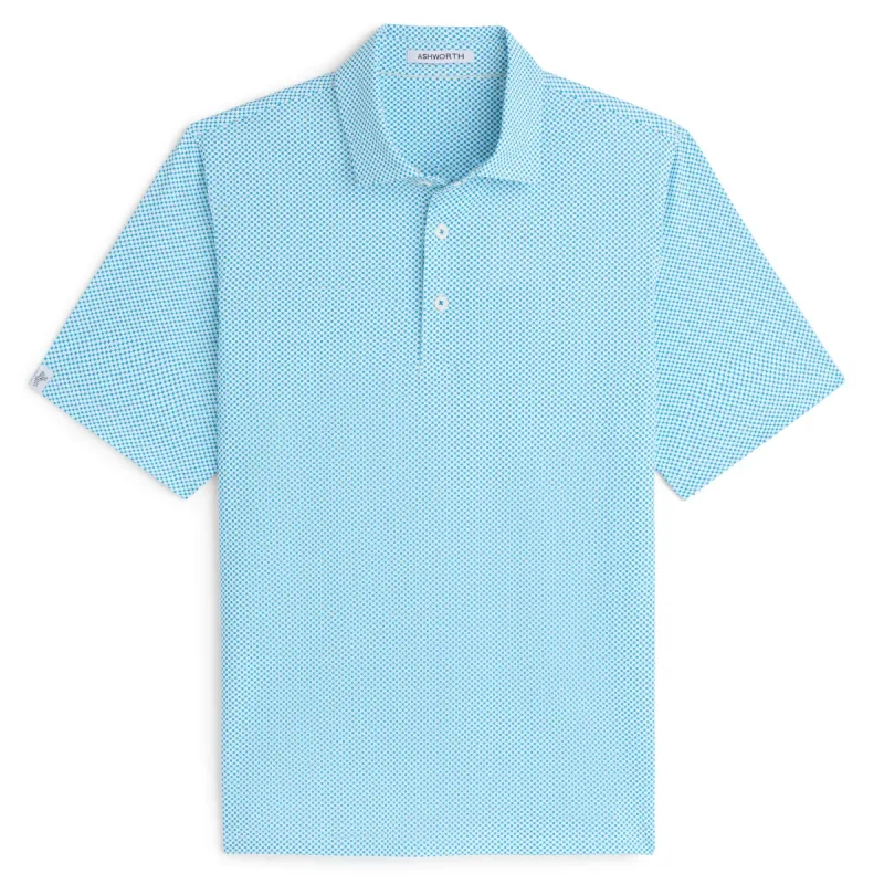 Cross Stitch Polo made by Ashworth Golf