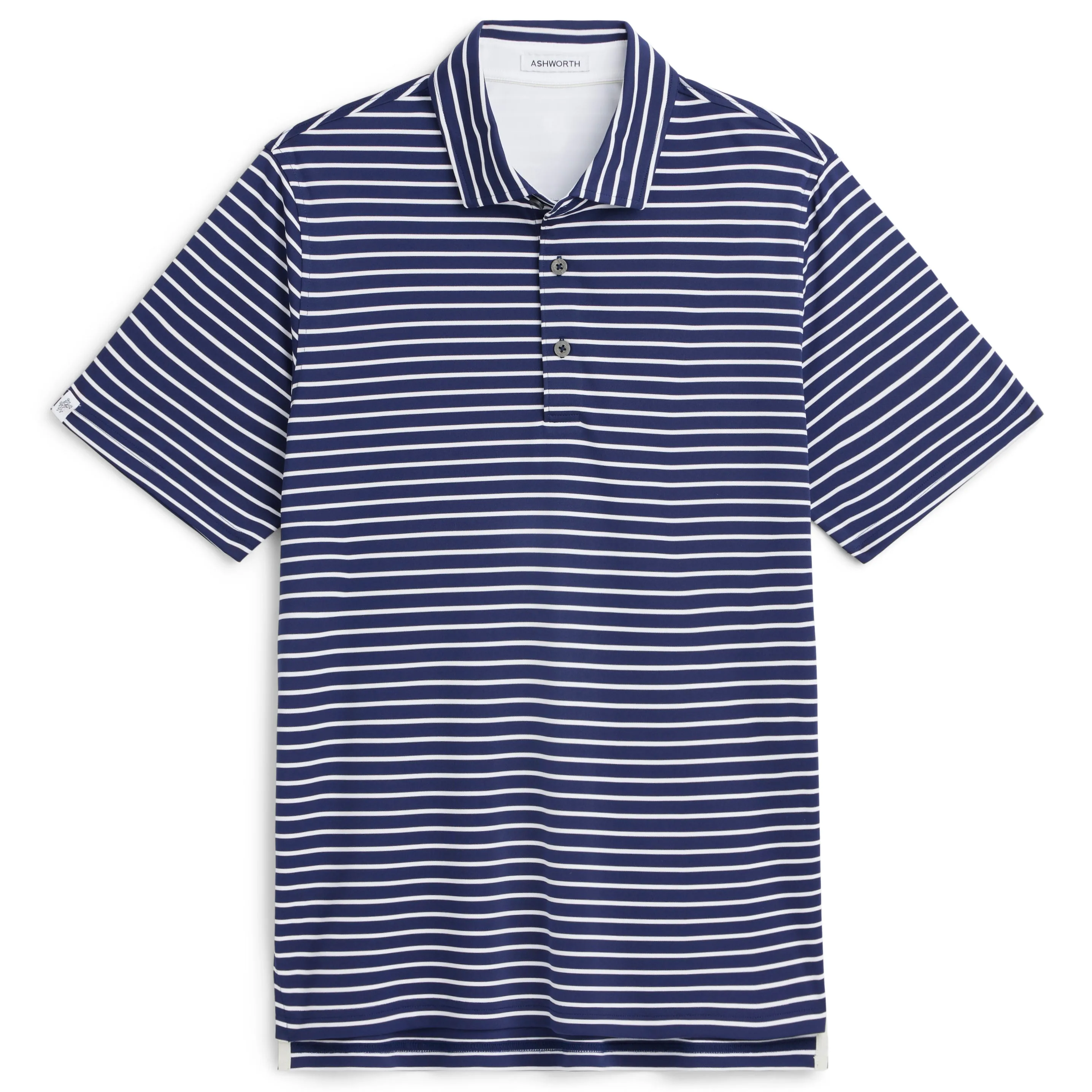 La Quinta Striped Polo sold by Ashworth Golf