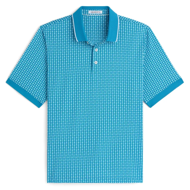 Micro Paisley Polo sold by Ashworth Golf