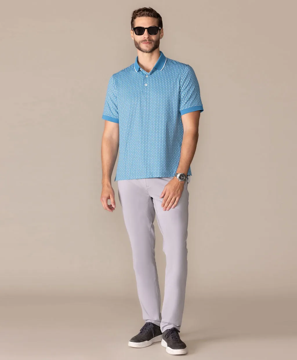 Micro Paisley Polo sold by Ashworth Golf product image thumbnail 2