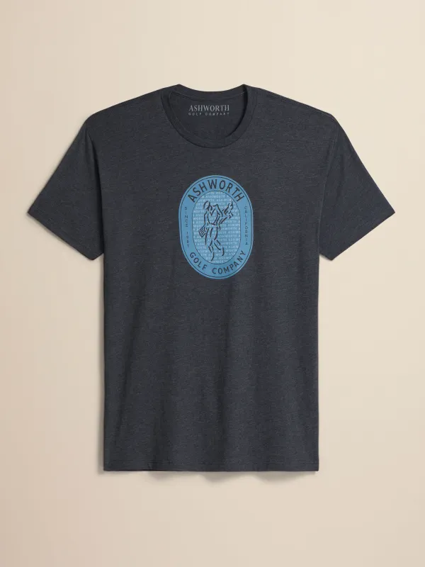 Golfman Badge Tee sold by Ashworth Golf