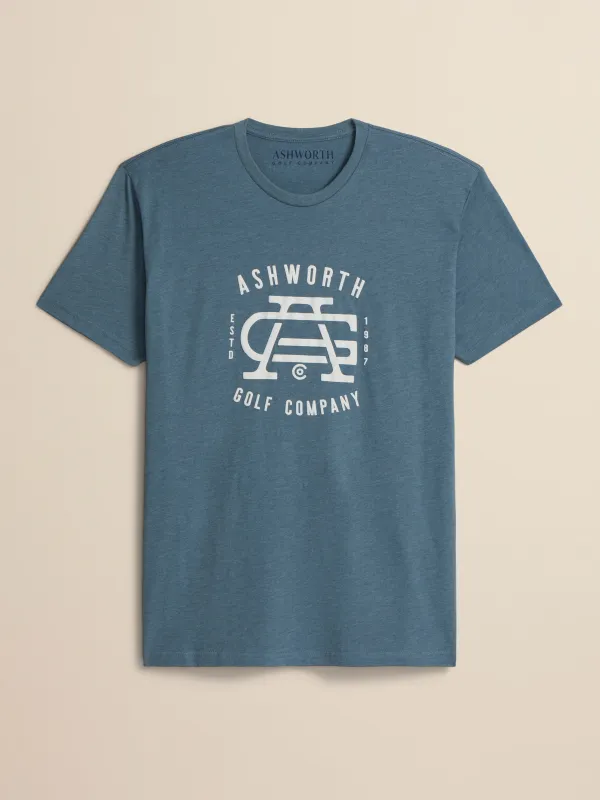 AG Harmony Logo Tee sold by Ashworth Golf