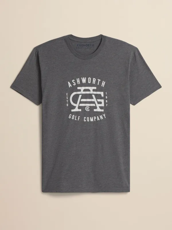 AG Harmony Logo Tee sold by Ashworth Golf