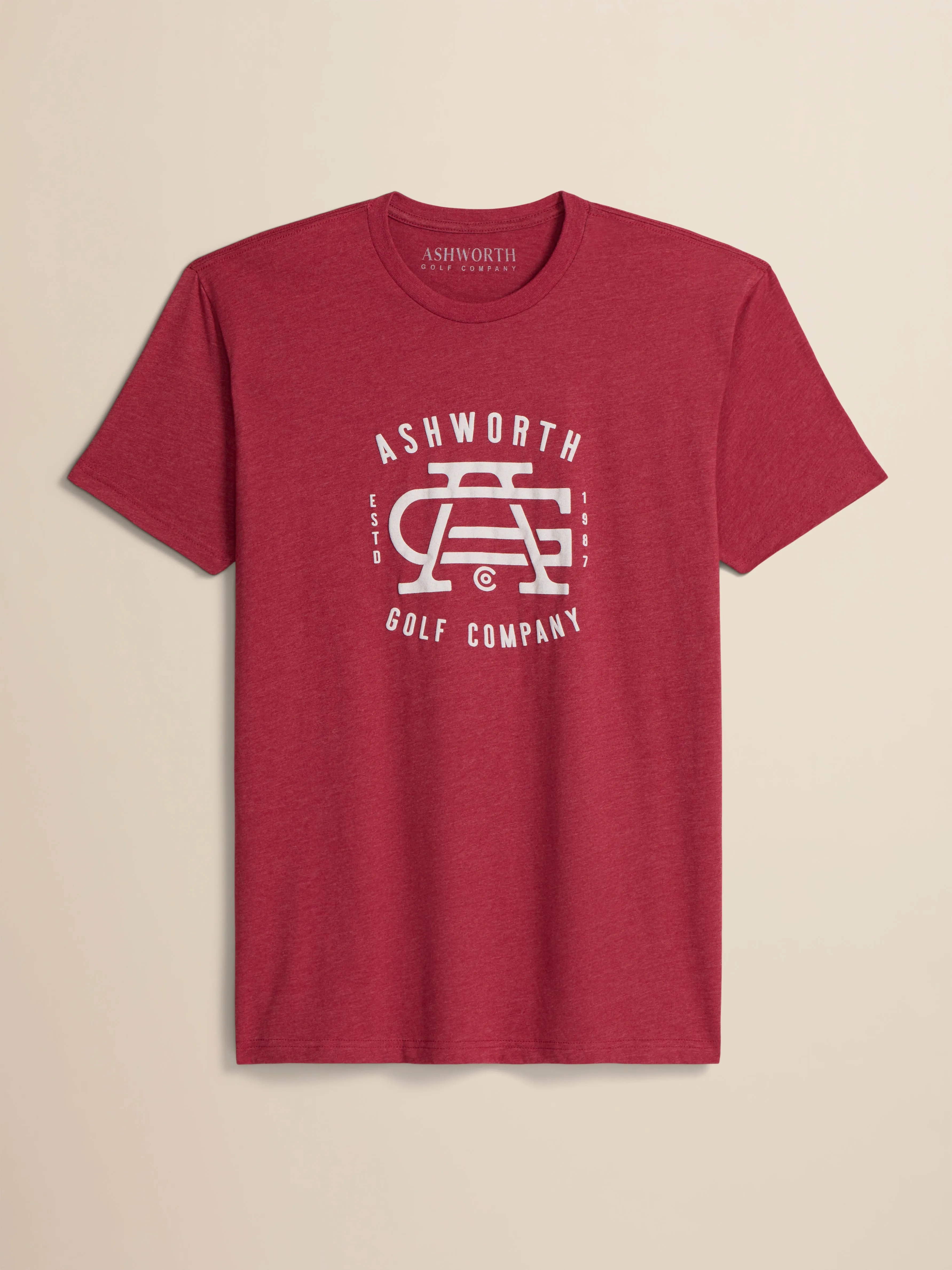 AG Harmony Logo Tee sold by Ashworth Golf