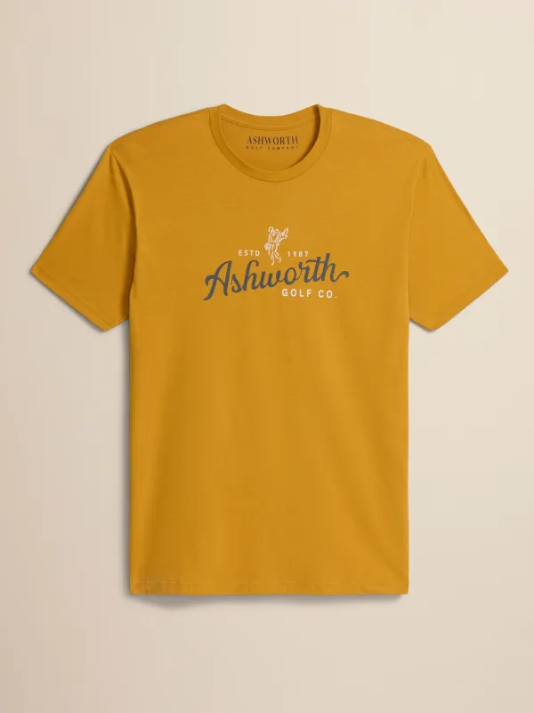 Ashworth Script Tee sold by Ashworth Golf
