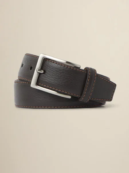 Solid Pebbled Leather Belt sold by Ashworth Golf