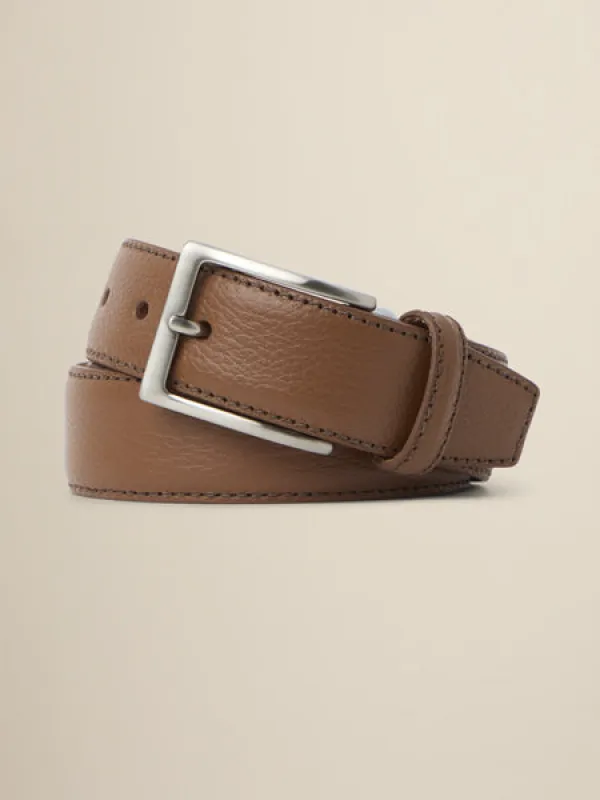 Solid Pebbled Leather Belt sold by Ashworth Golf